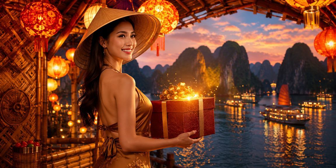 Người dùng đội nón lá tại Hạ Long tham gia đặt cược casino trực tuyến hợp pháp