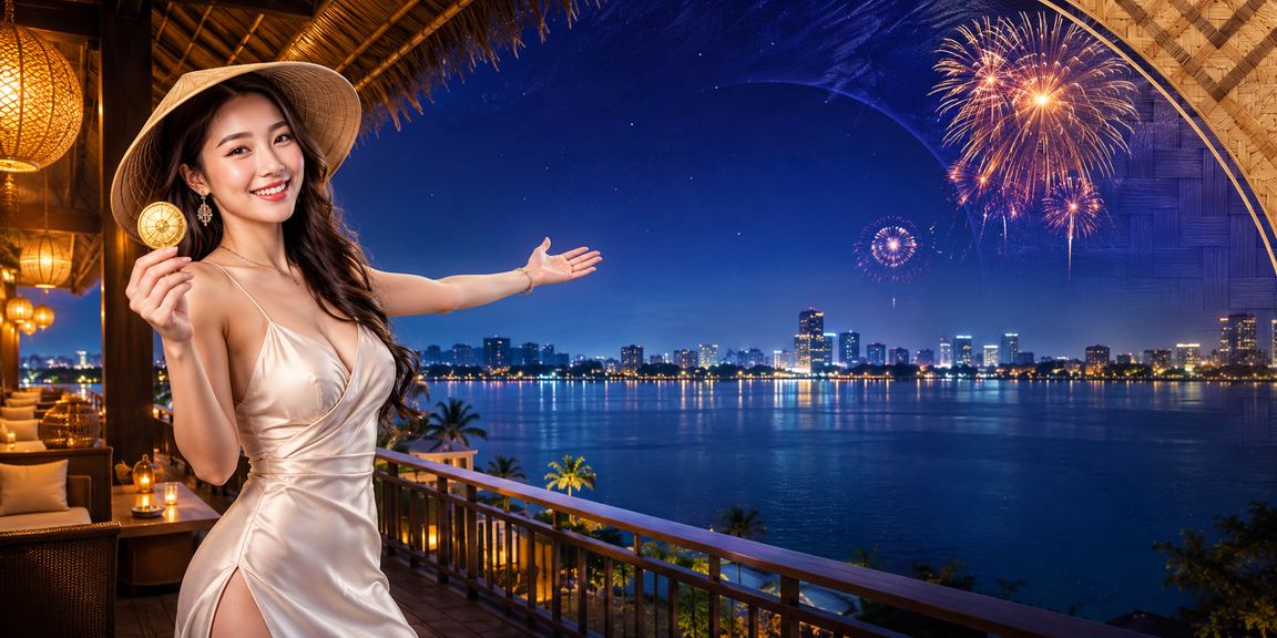 Không gian casino hiện đại với ánh đèn neon đặc trưng của trò chơi trực tuyến